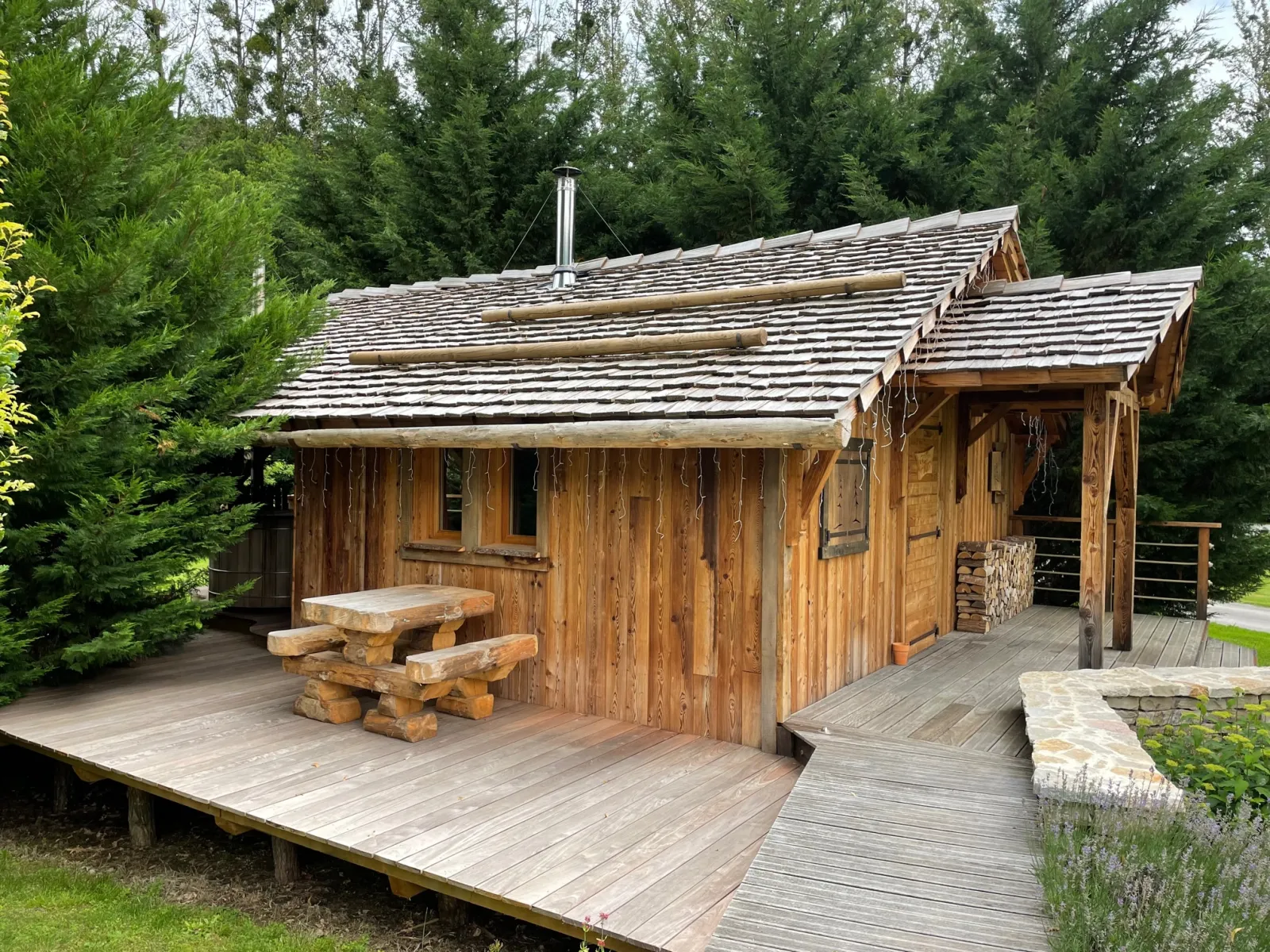 Cabane Spa de Manon à Corcelle-Mieslot, photo 5