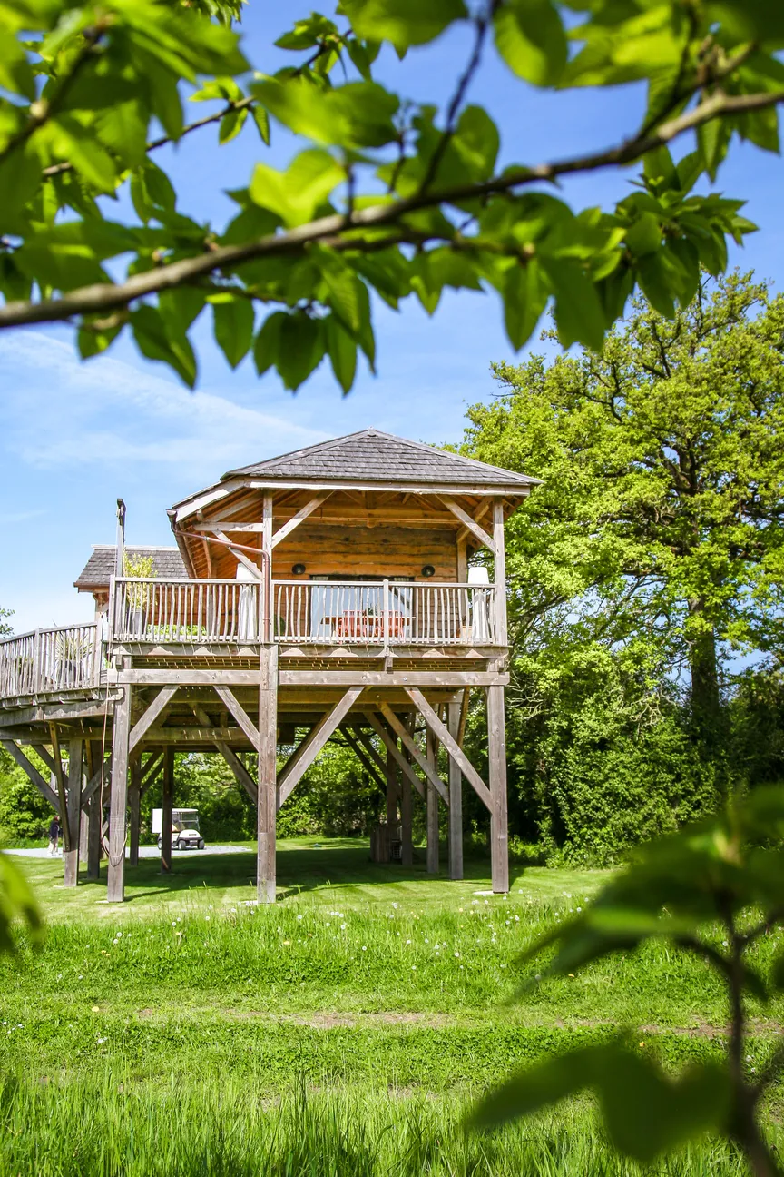 Cabane Spa du Bois de l'Épine à Sacé, photo 2
