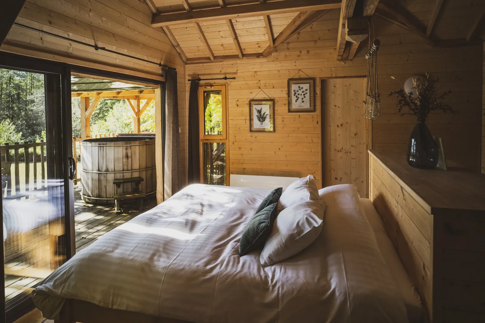 Cabane Spa Harmonie à Joncherey, photo 4
