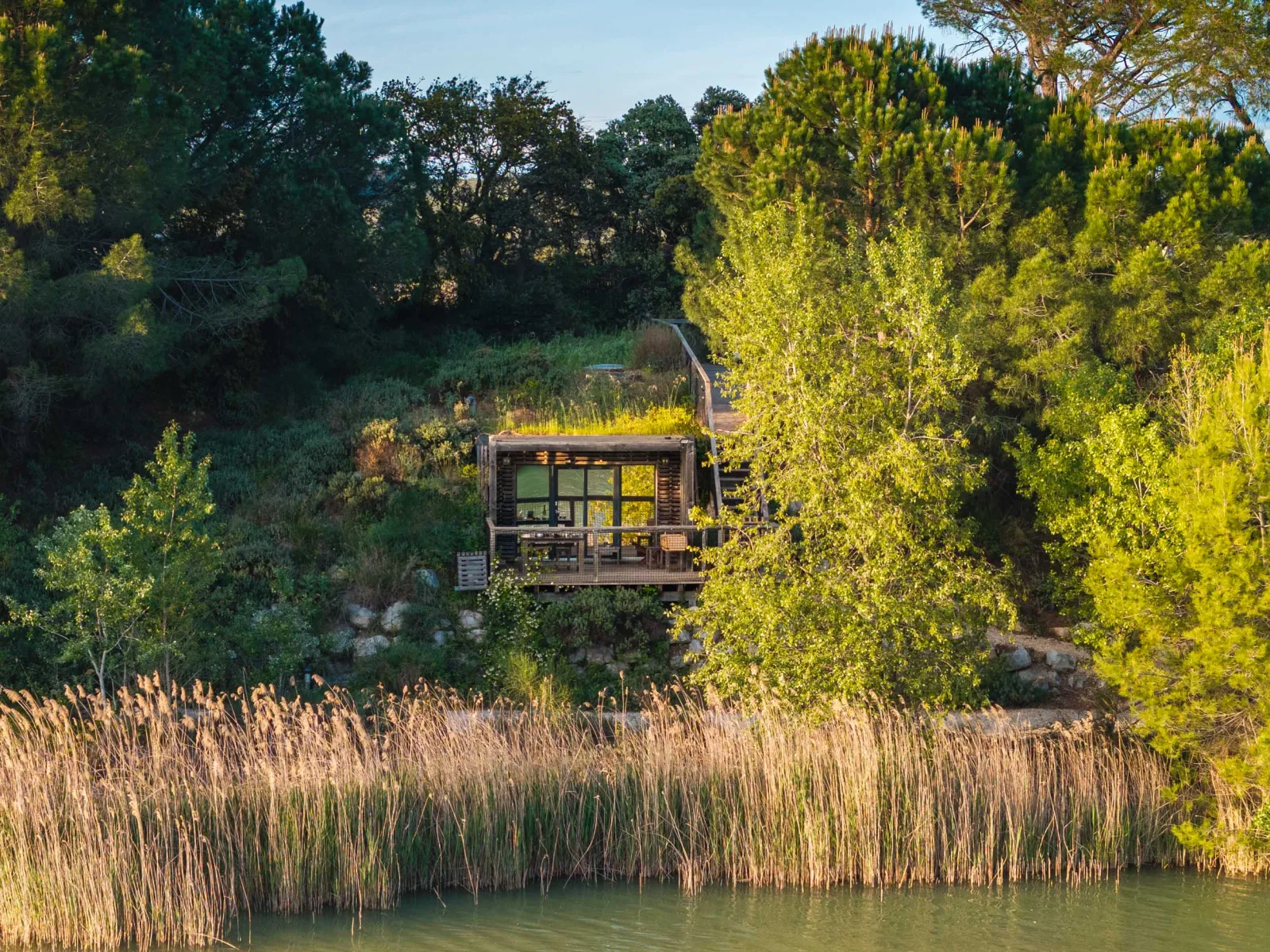 Cabane Spa Lavande, cabane au sol à Sorgues