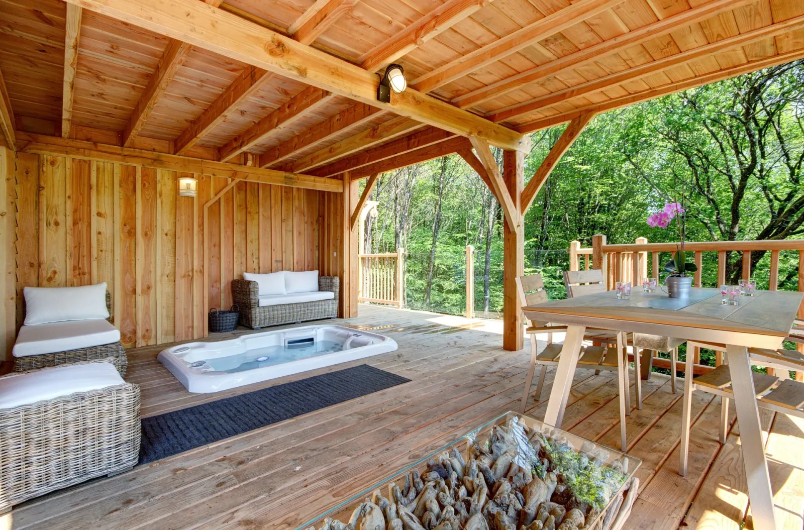 Cabane Spa Lodge 2 à Quistinic, photo 2