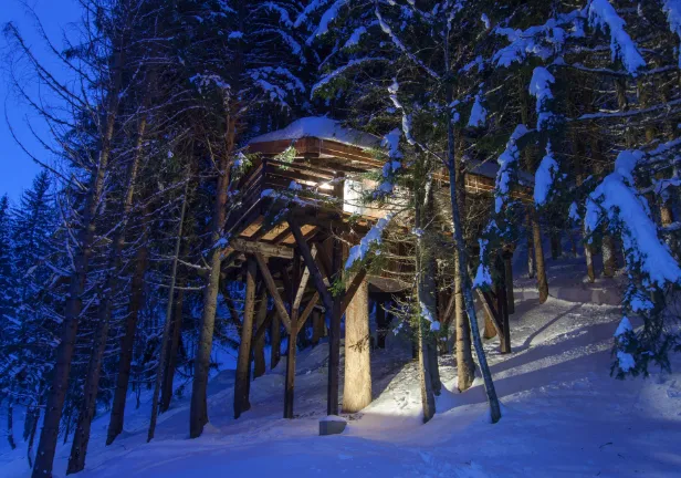 Cabane Spa Mont-Blanc à Saint-Nicolas-la-Chapelle, photo 2
