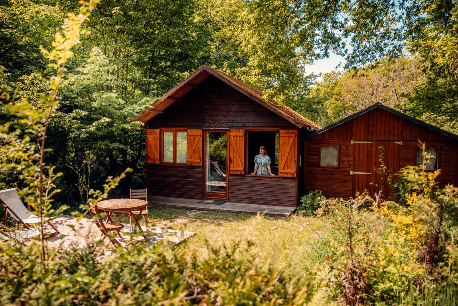 Cabane Spa Passage Secret, cabane au sol à Rosoy-en-Multien