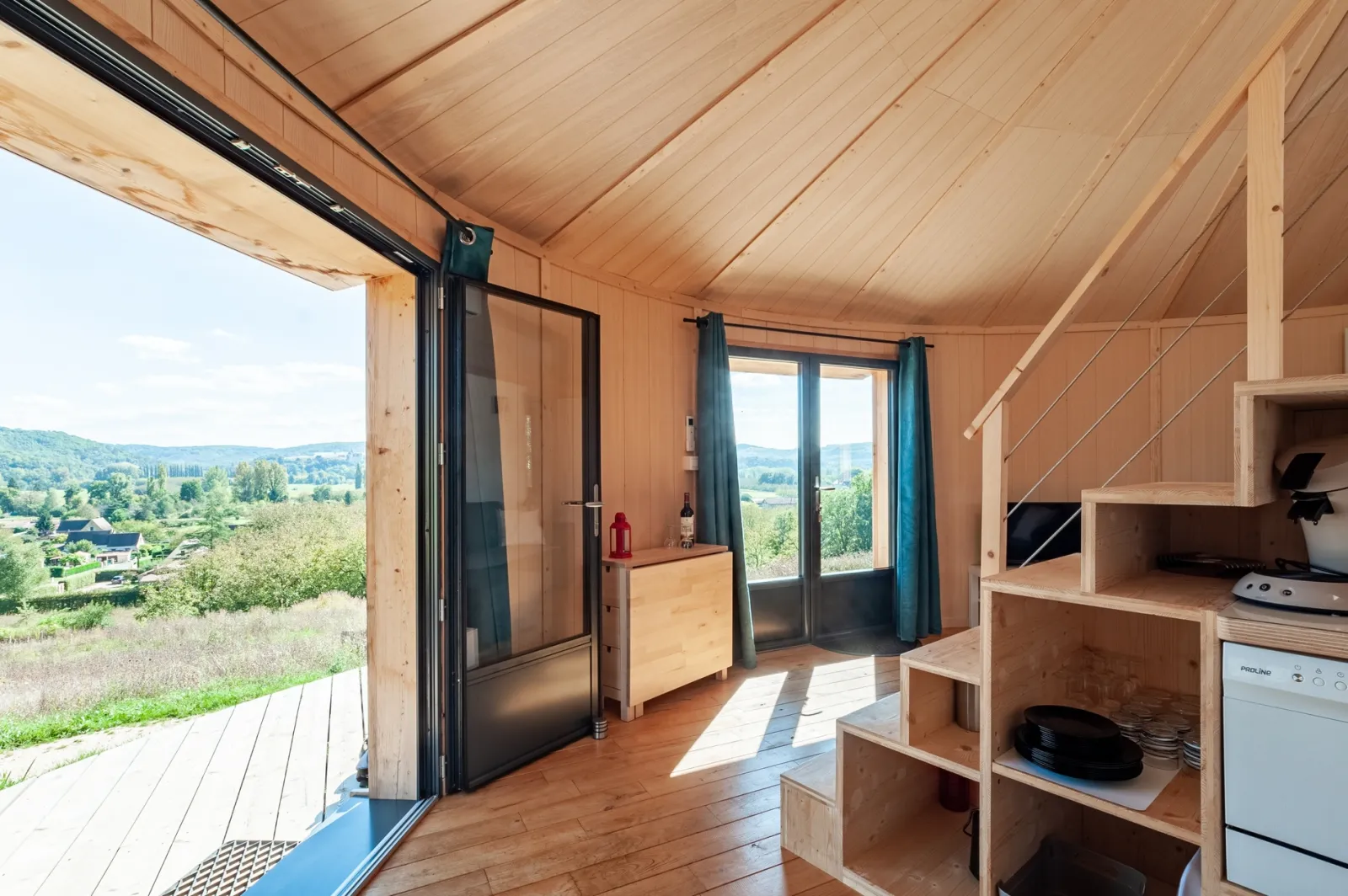 Cabane Spa Rêve en Périgord, cabane au sol à Saint-Vincent-de-Cosse