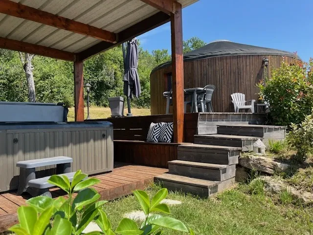 Cabane Spa Rêve en Périgord à Saint-Vincent-de-Cosse, photo 3