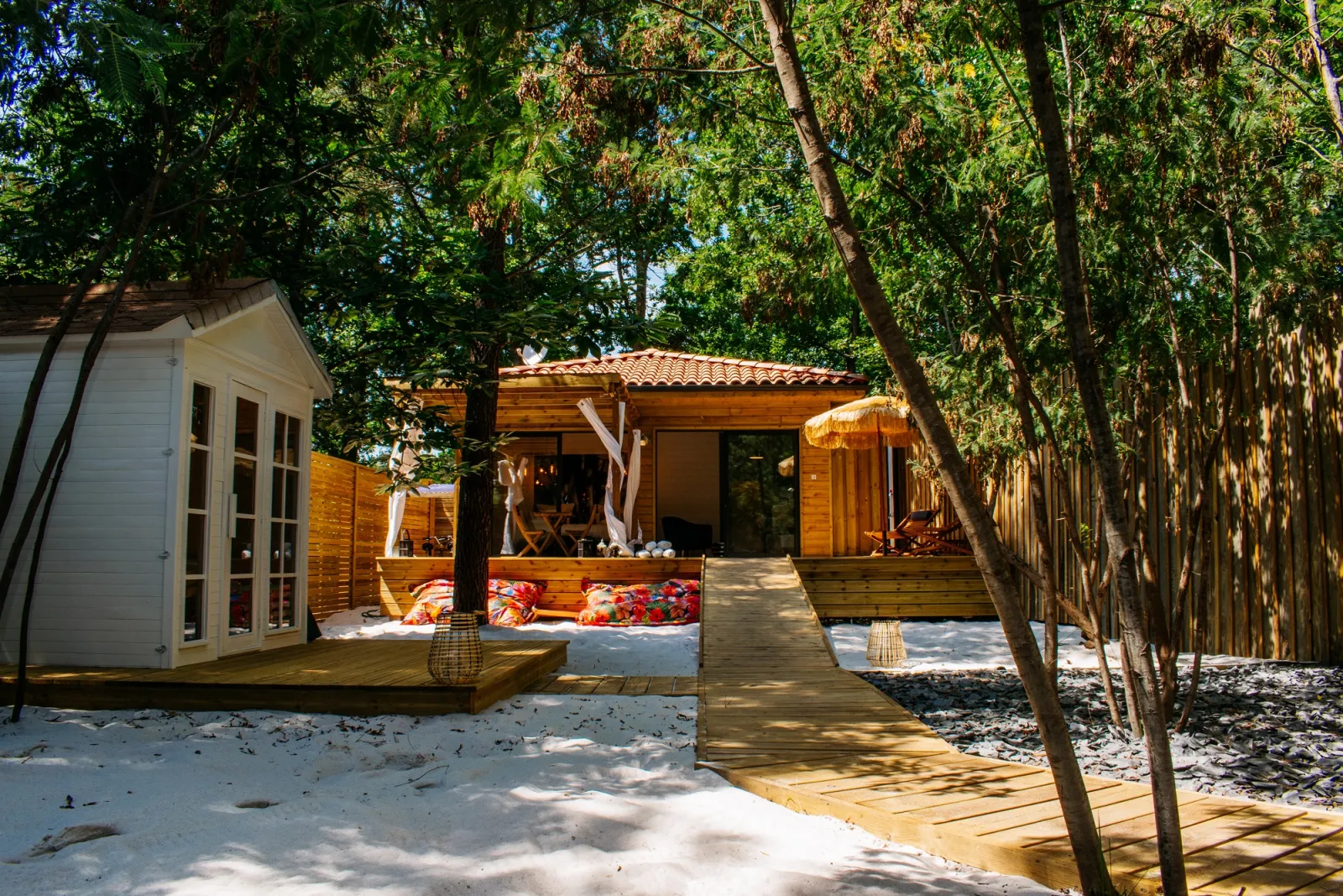 Cabane Spa Toulouse, cabane au sol à Audenge
