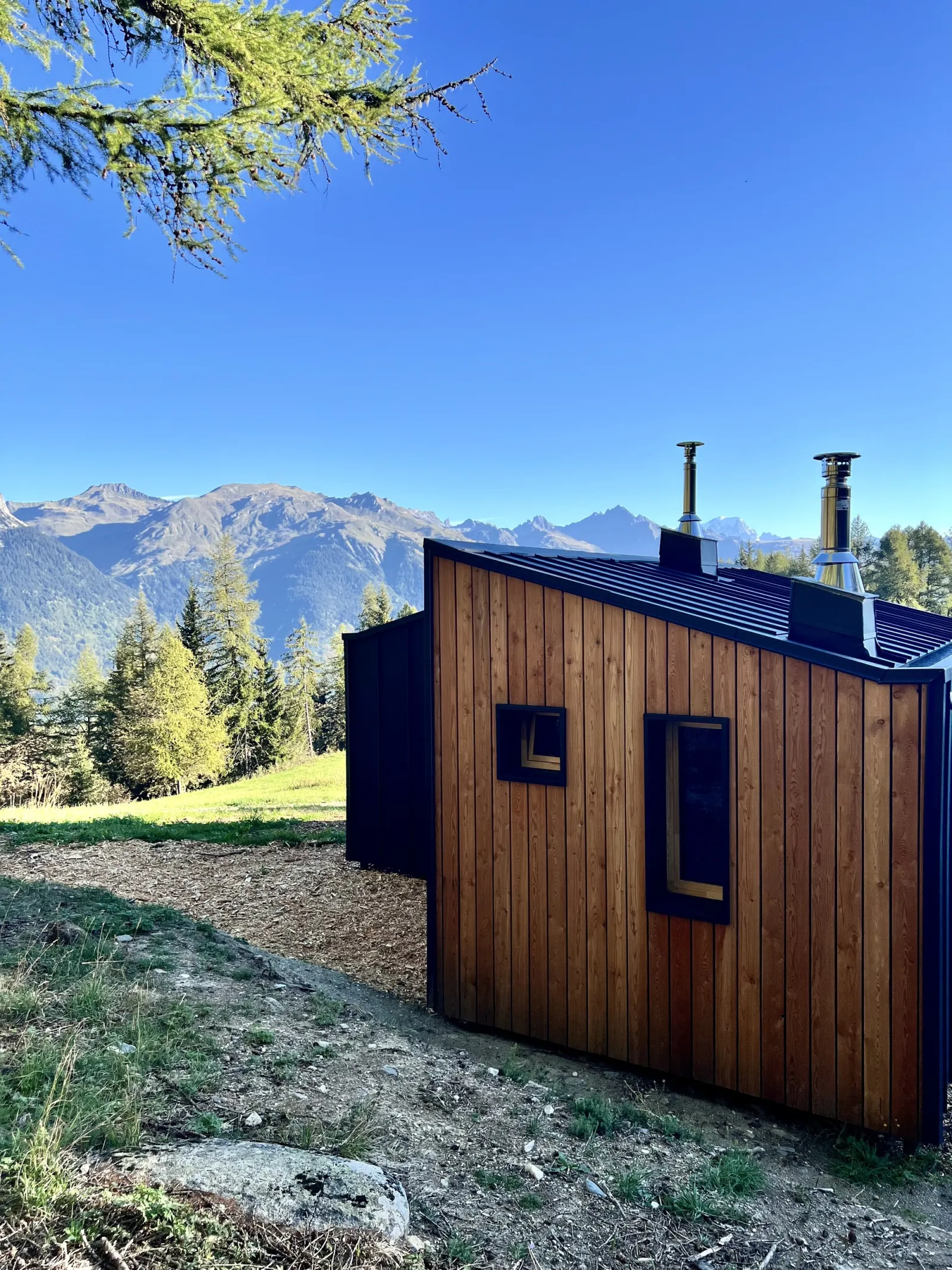 Cabane Spit, cabane sur pilotis à Notre-Dame-du-Pré