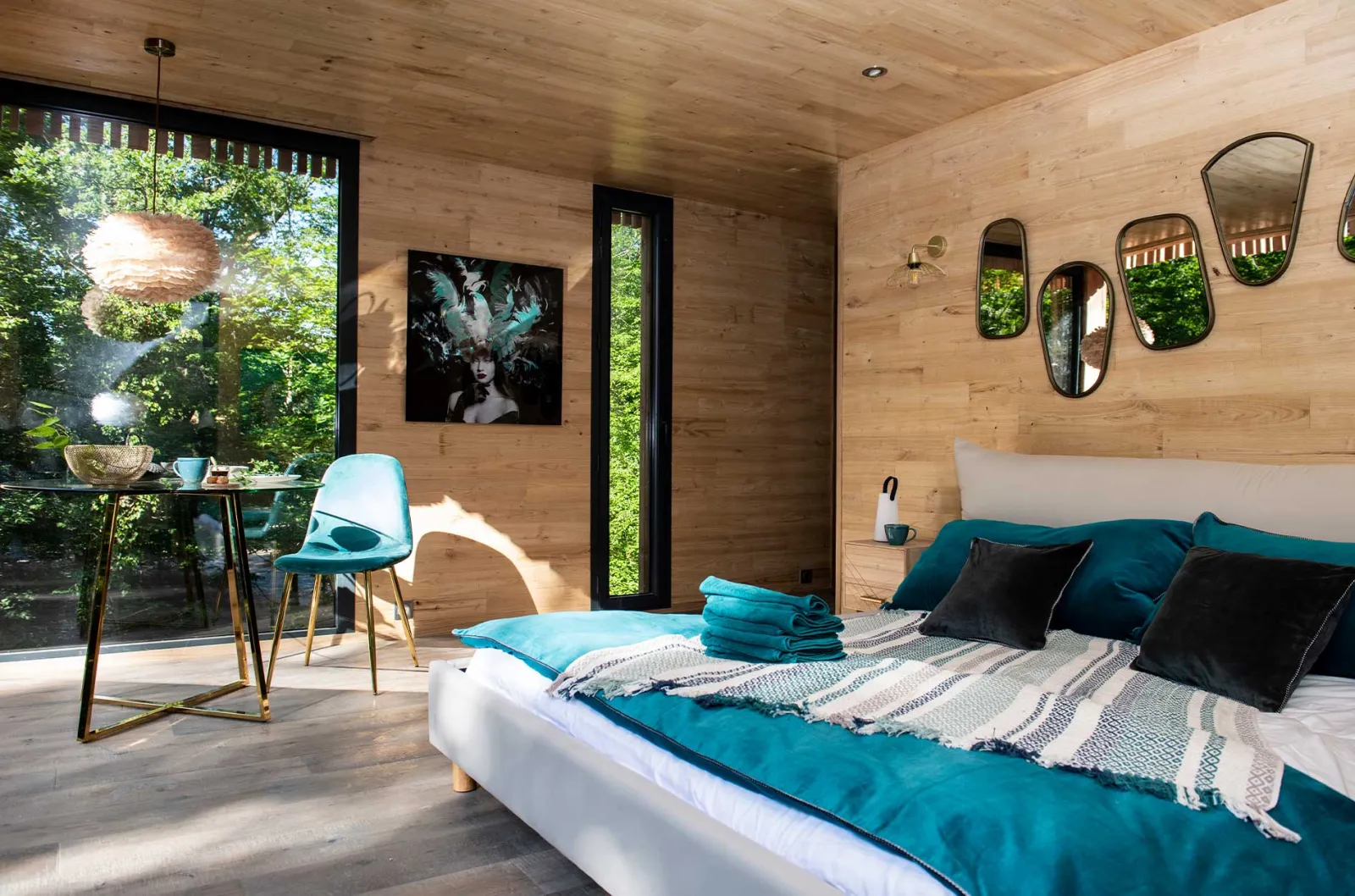 Suite O'Plumes, cabane sur pilotis à Esvres-sur-Indre