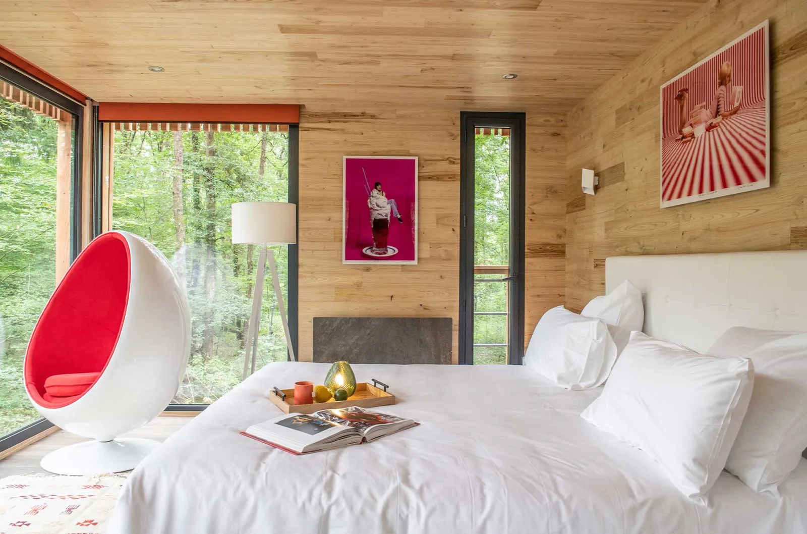 Suite Sixties, cabane sur pilotis à Esvres-sur-Indre
