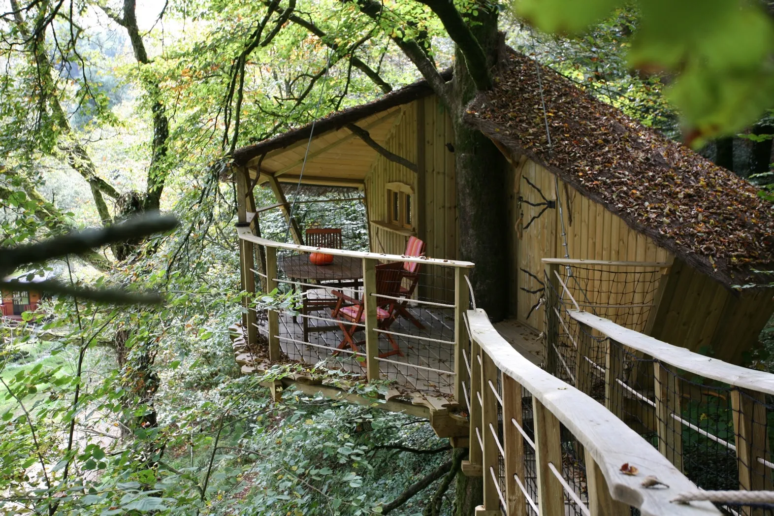 Cabane Ti Milin, cabane dans les arbres à Quistinic