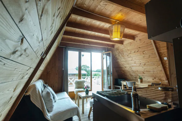 Cabane Tipi de la Ferme des Épis à Ouffières, photo 5