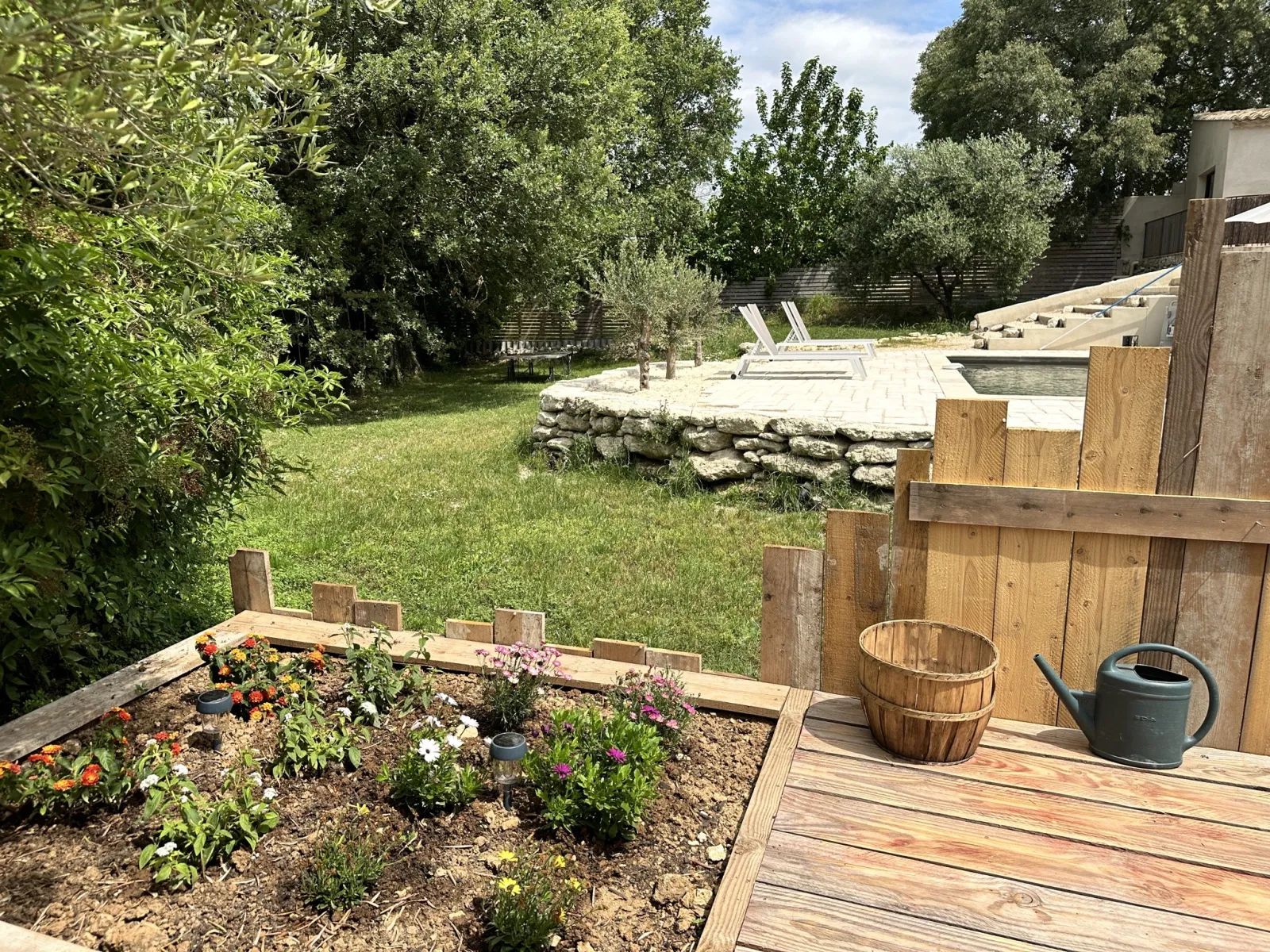 Cabane tipi de la Maison d'Hamih à Uzès, photo 2