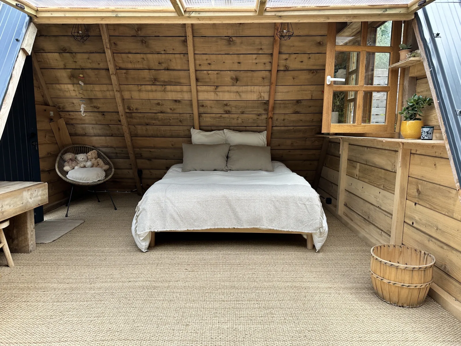 Cabane tipi de la Maison d'Hamih à Uzès, photo 3