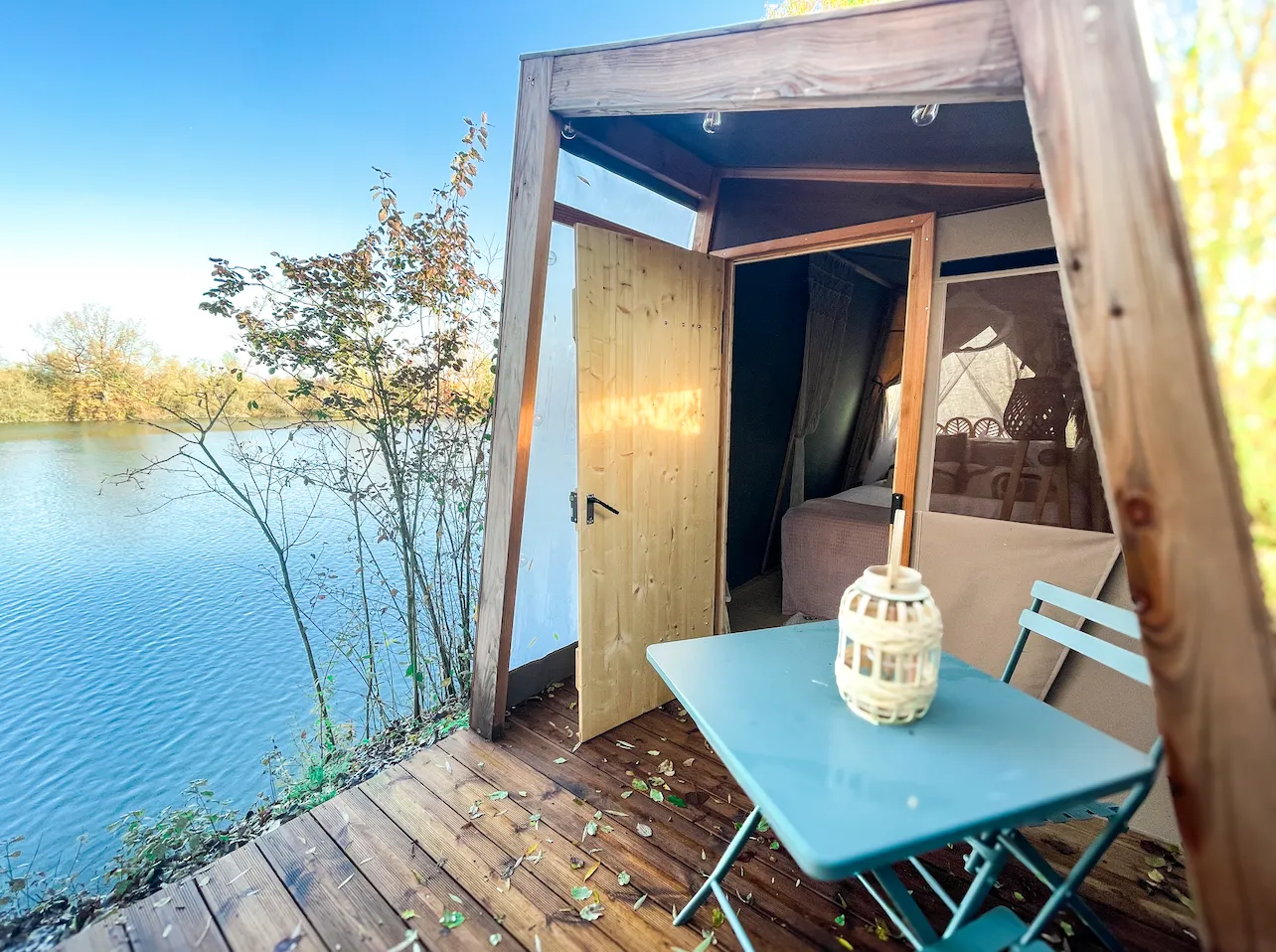 Cabane Tipi des Étangs à Gravon, photo 5
