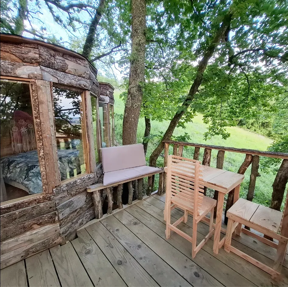 Cabane Toi & Moi, cabane sur pilotis à Malabat