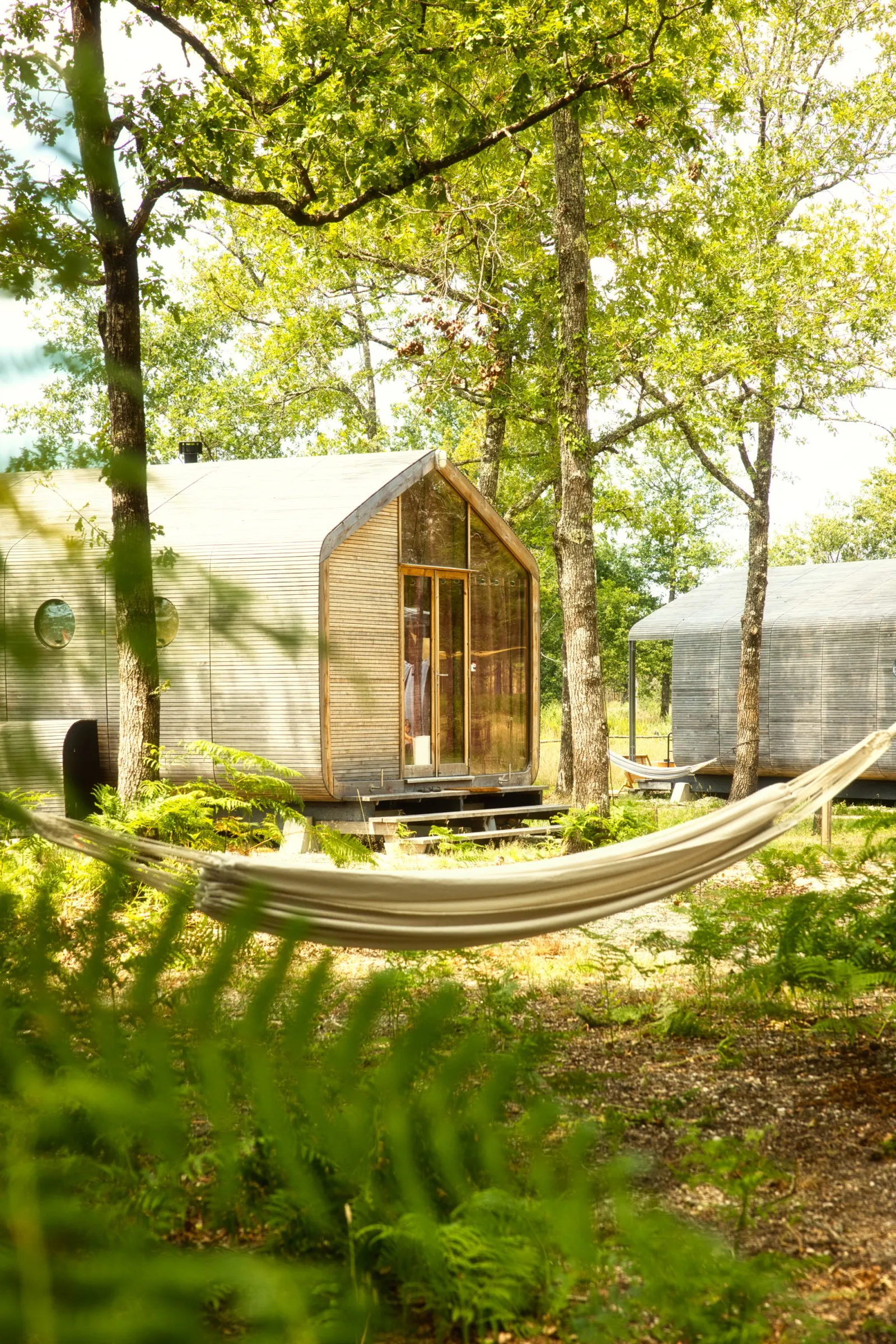 Cabane Wikkel House, cabane au sol à Listrac-Médoc