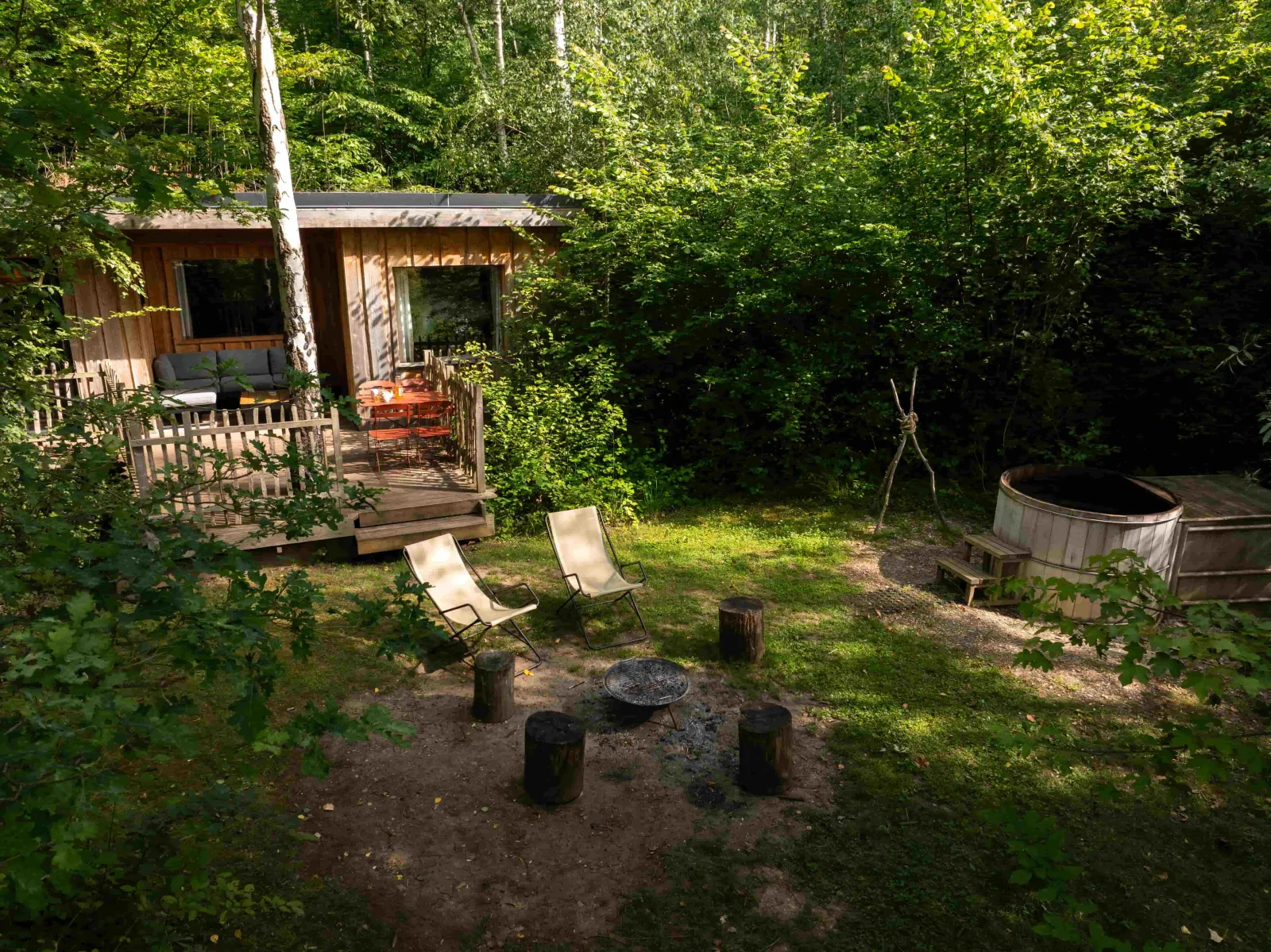 Cabanes Familles à Saint-Léger-aux-Bois, photo 3