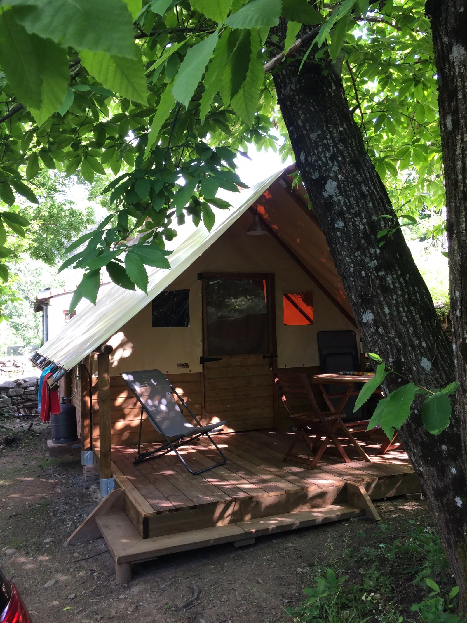 Cabanon toilé à Gravières, photo 4