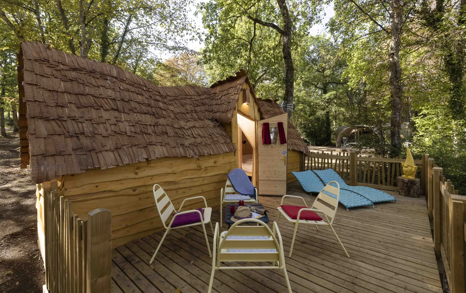 Chalet insolite les Bonsaïs, cabane au sol à Andryes