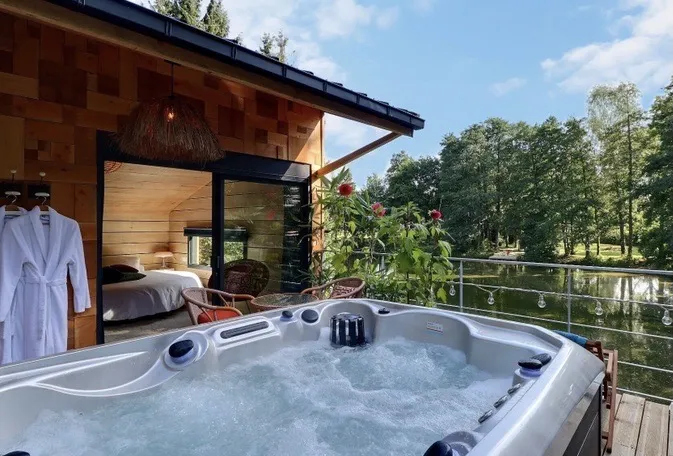 Chalet Spa de Koad'dour à Les Portes du Coglais, photo 4