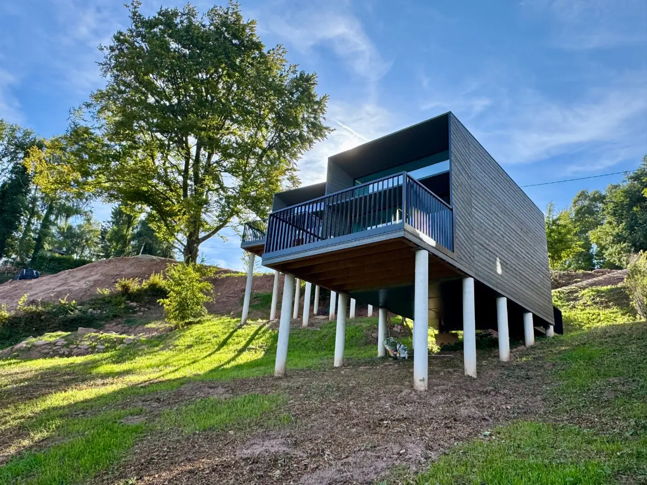 Eco-lodge Koda Loft, cabane sur pilotis à Hommert