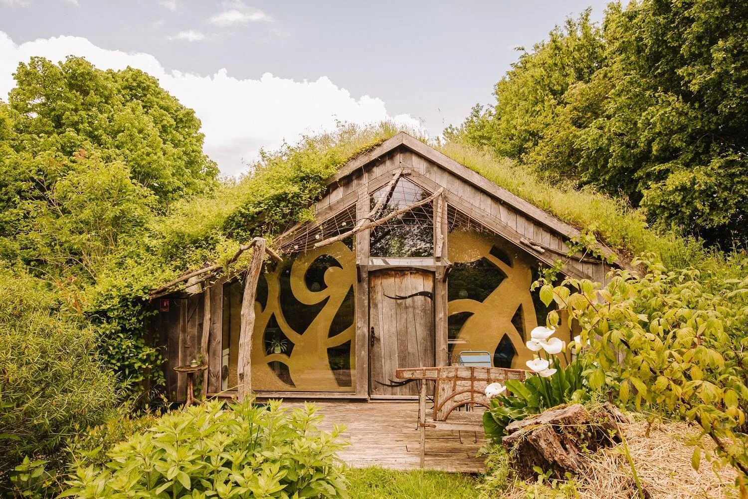 Ecolodge sous les Pommiers à Saint-M'Hervé, photo 3