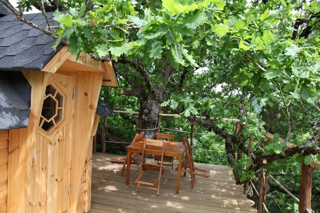 Hutte perchée Nonette à Saint-Simon, photo 2