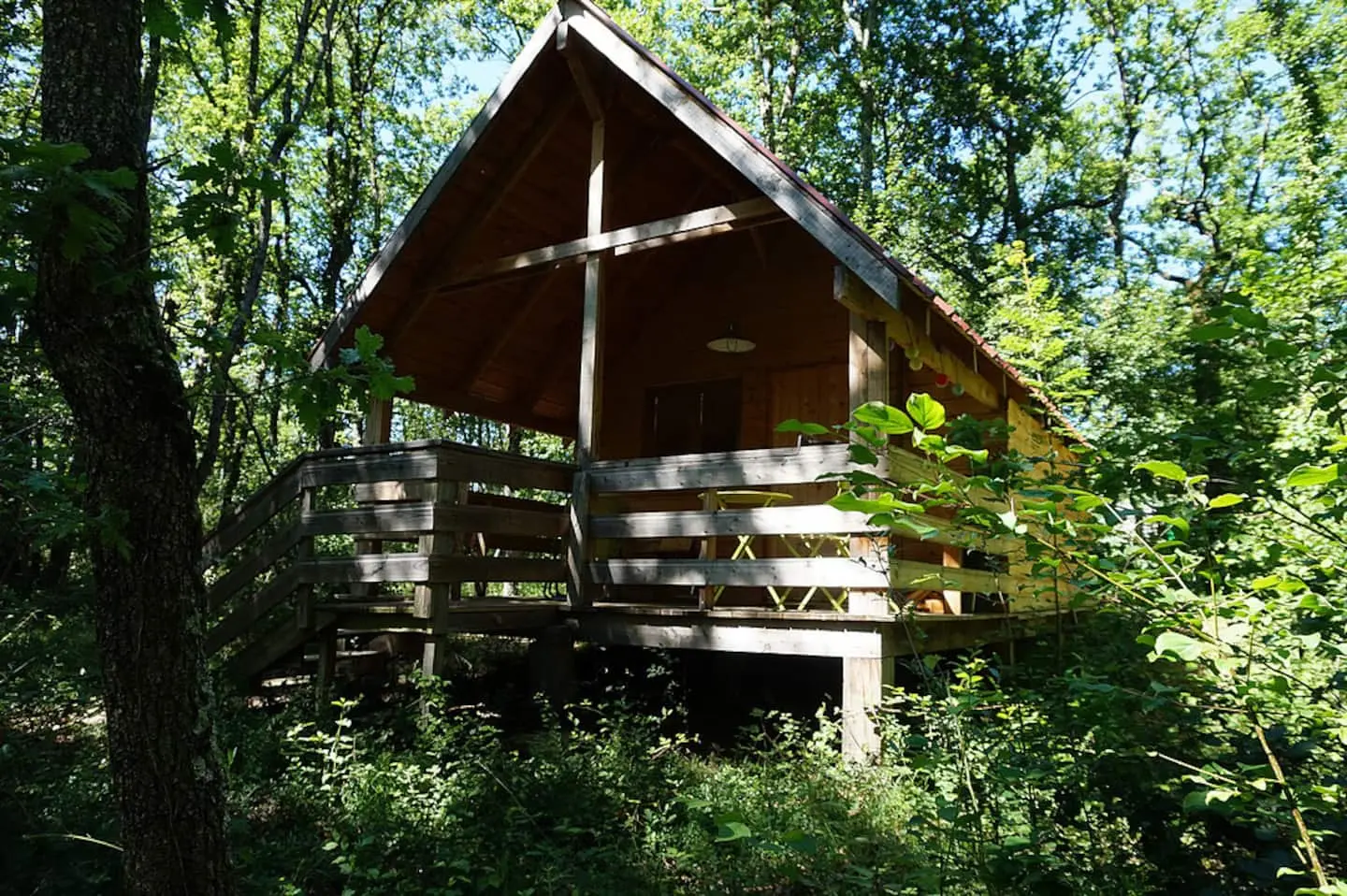 La Cabane aux Rêves, cabane au sol à Sepx