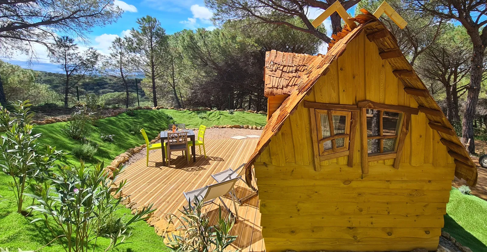 La Cabane Enchantée à Bizanet, photo 4