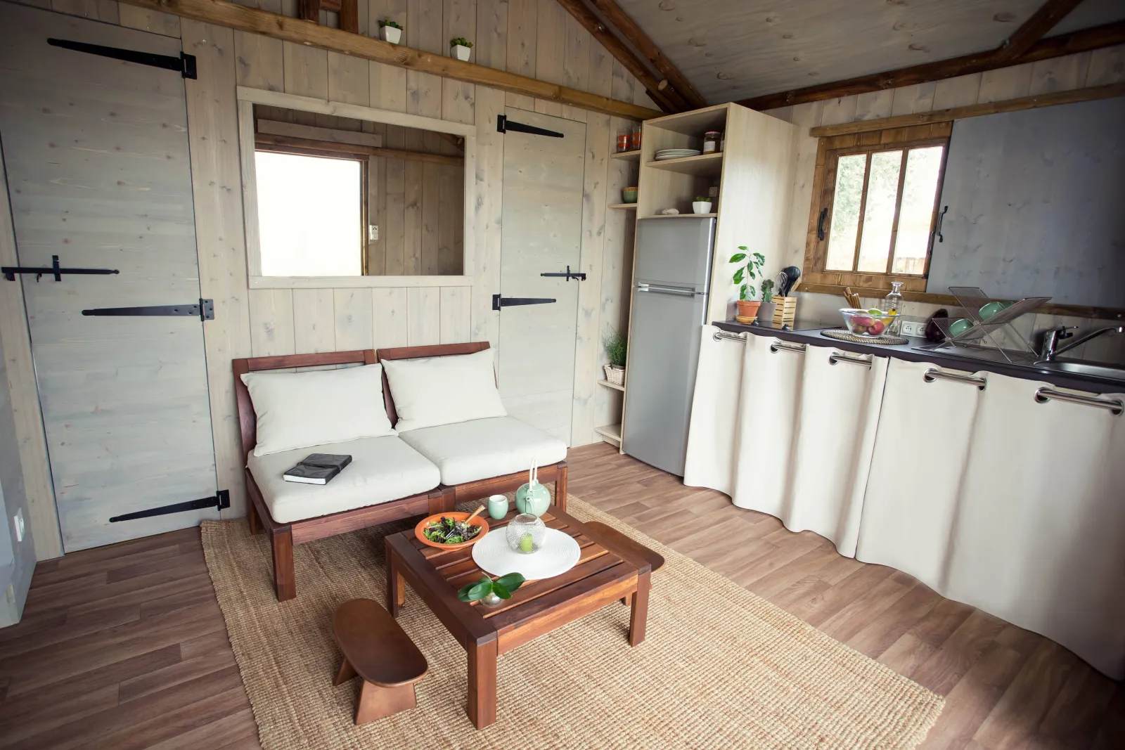 La Cabane Lodge, cabane au sol à Chamalières-sur-Loire