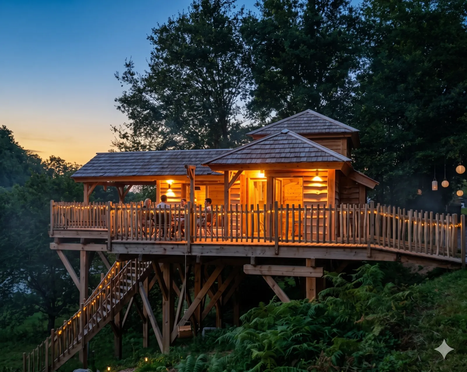 La Douce Parenthèse, cabane sur pilotis à Brive-la-Gaillarde