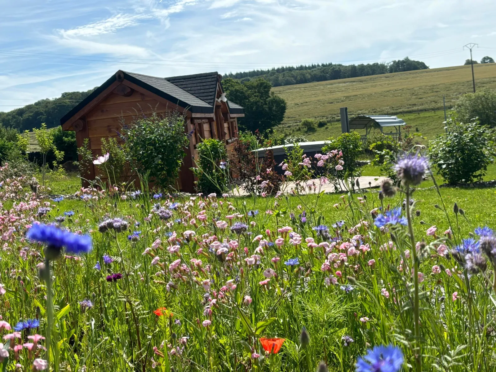 La Petite Bicolia, cabane au sol à Romain-sur-Meuse