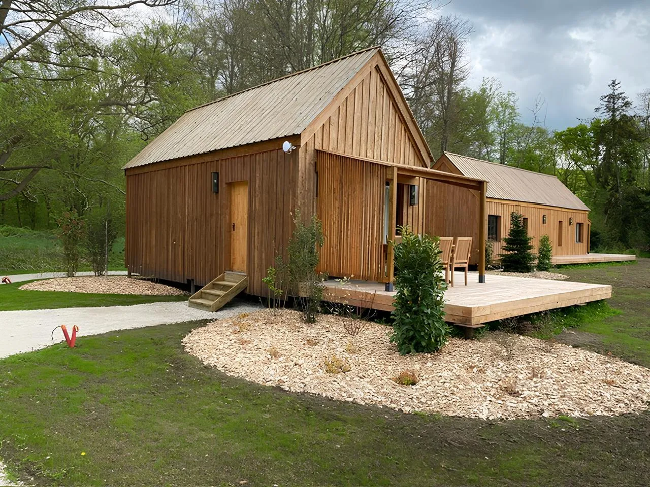 Le Nid des Renouveaux, cabane au sol à Compiègne