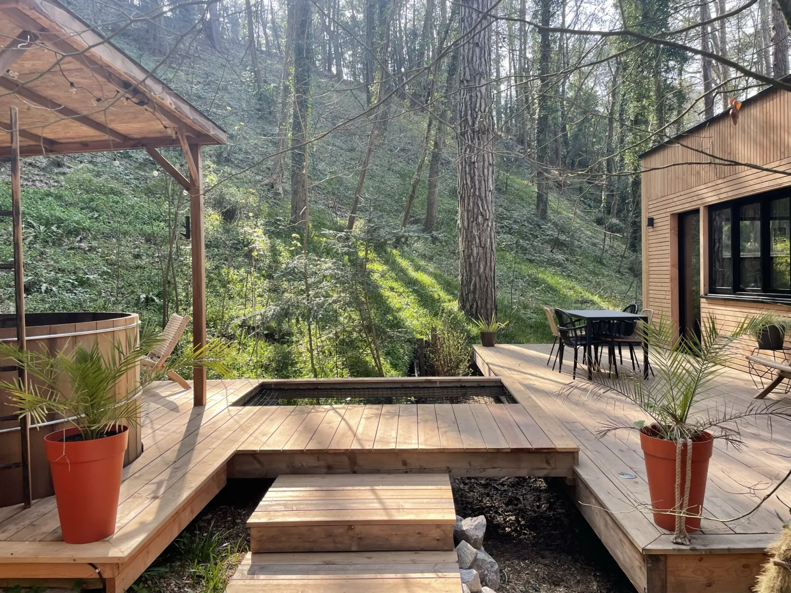Le Refuge de Bain de Forêt, cabane sur pilotis à Neufchâtel-Hardelot