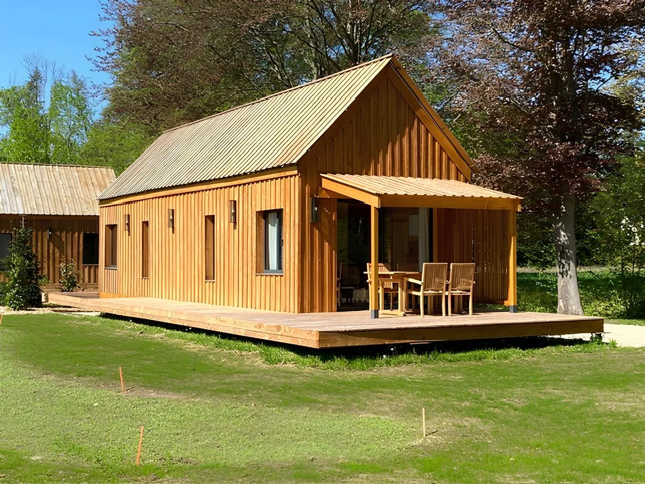 Le Refuge des Saisons, cabane au sol à Compiègne