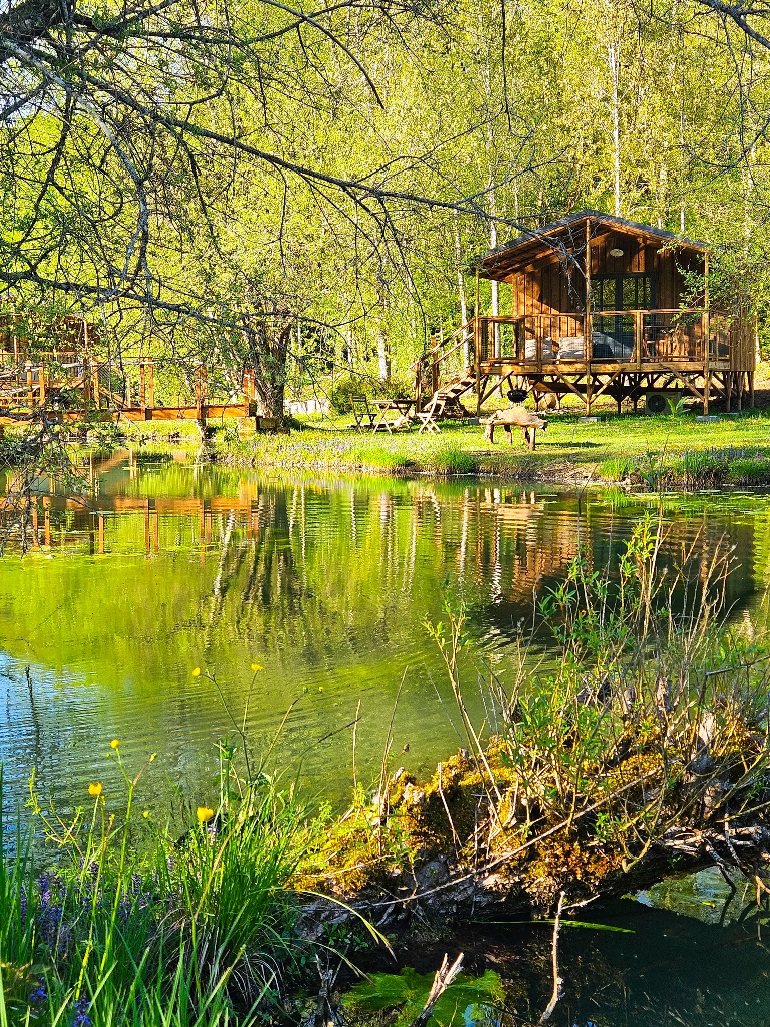 Lodge de l'Étang d'Allas à Saint-André-d'Allas, photo 2