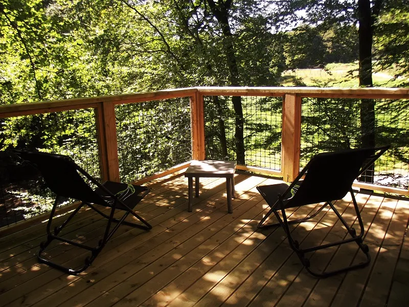 Lodge n°1 de L'Étape en Forêt à Noues de Sienne, photo 5