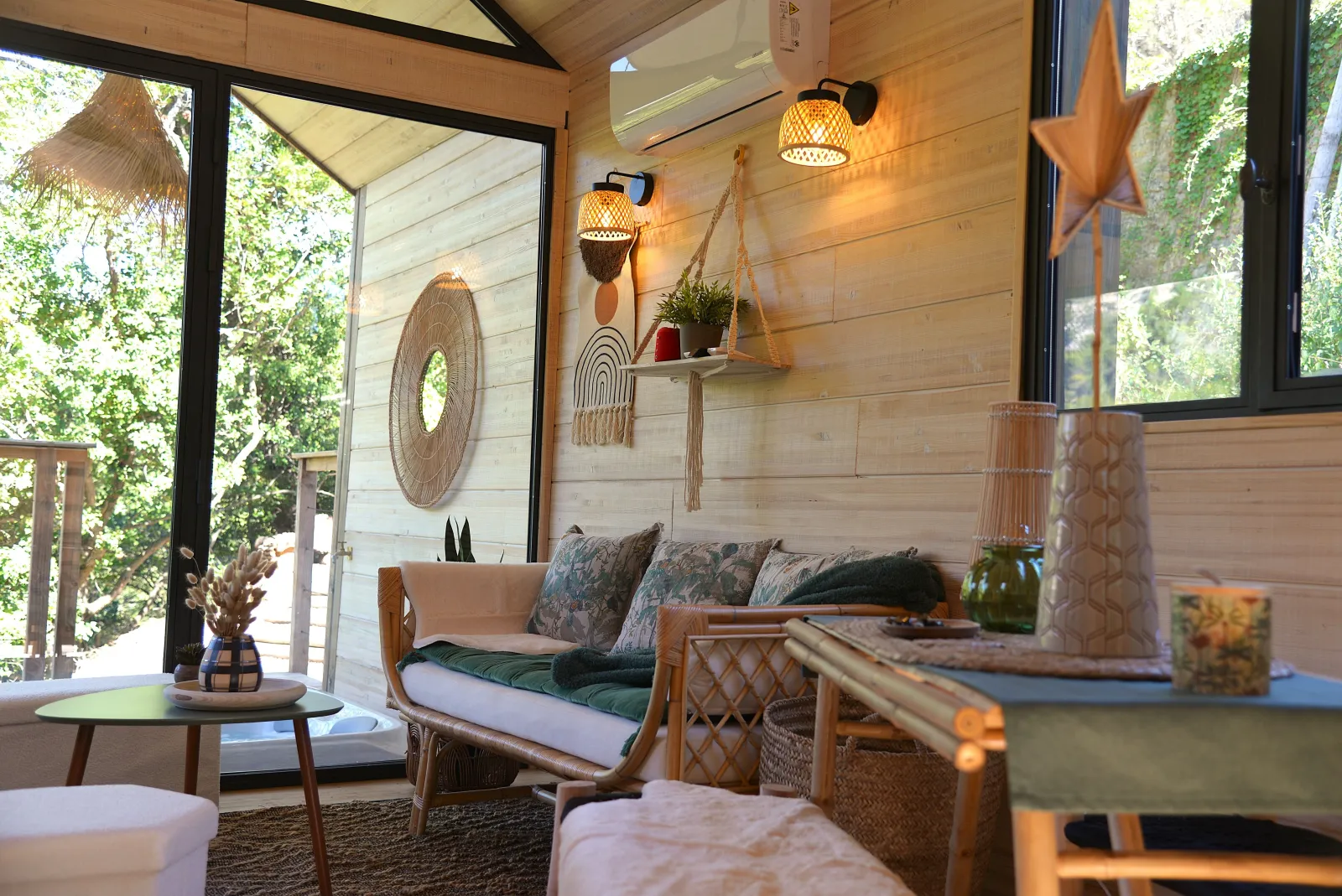 Lodge Nid Perché, cabane sur pilotis à Lafare
