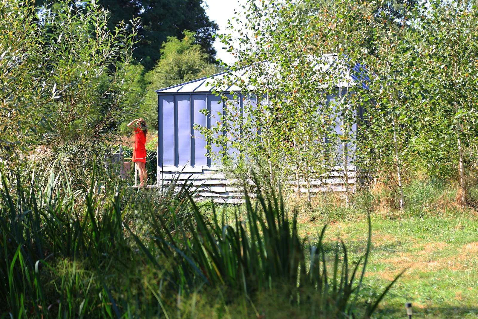 Lodge Nymphéa 1, cabane au sol à Les Epesses