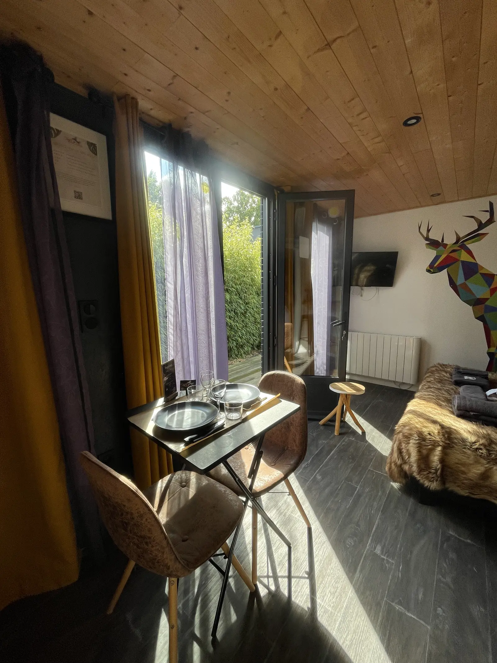 Lodge spa des Gîtes d'Armor à Tréguidel, photo 3