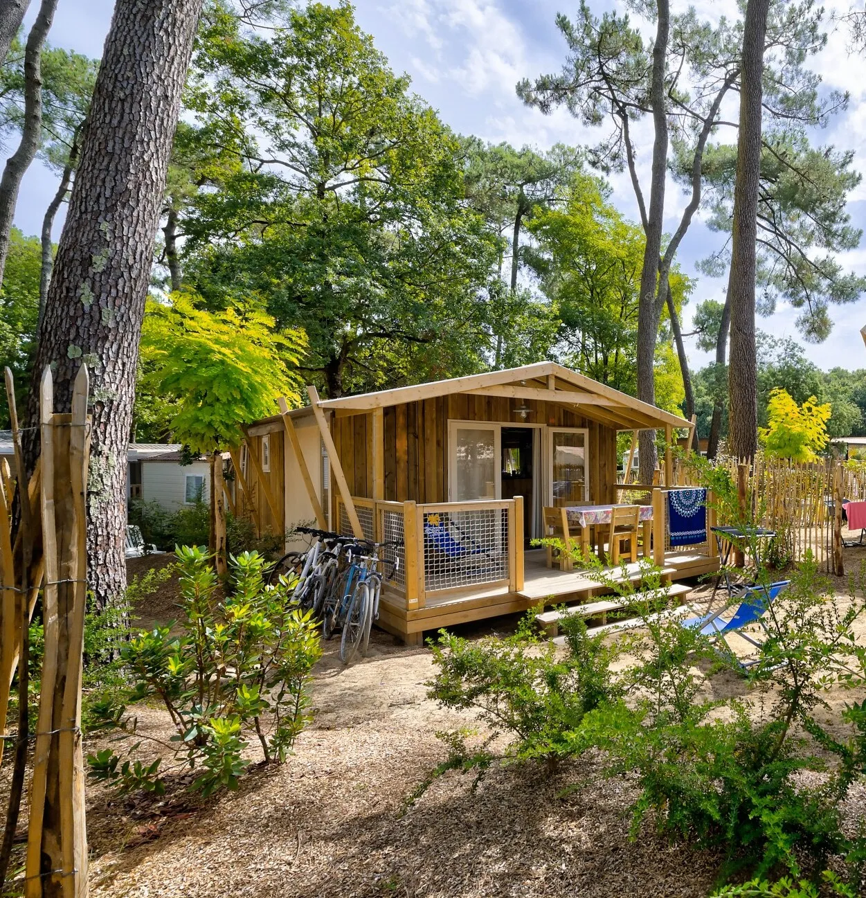 Lodge Sweetflower, cabane au sol à Saint-Hilaire-de-Riez