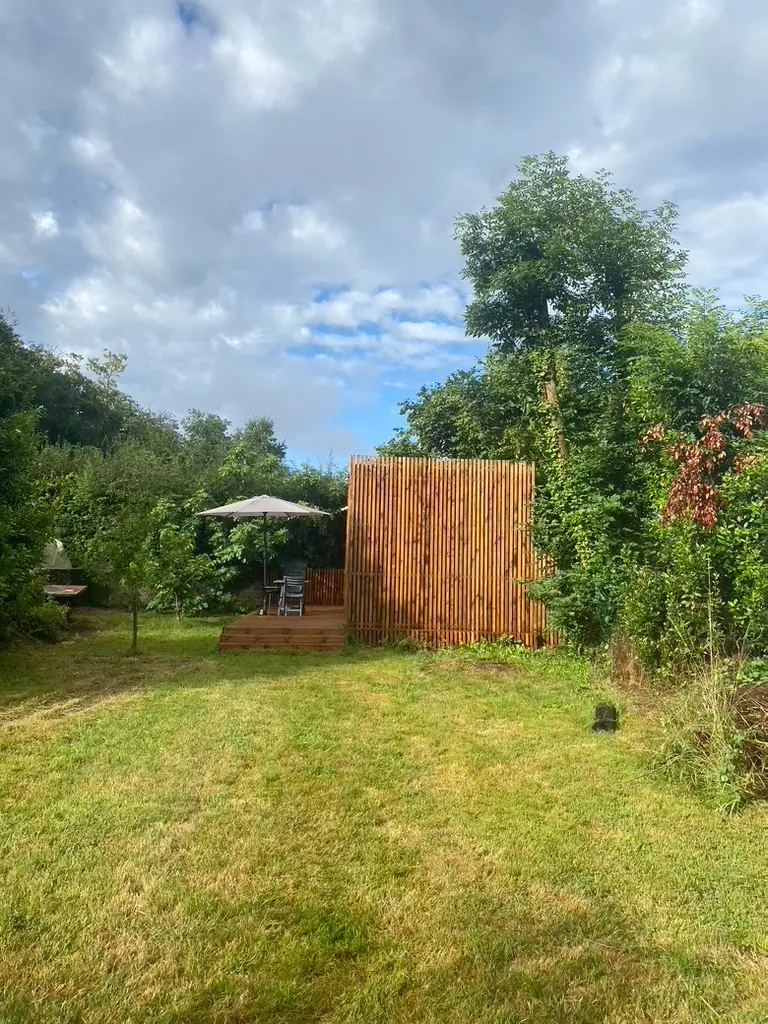Ma cabane en Normandie, cabane au sol à Ryes