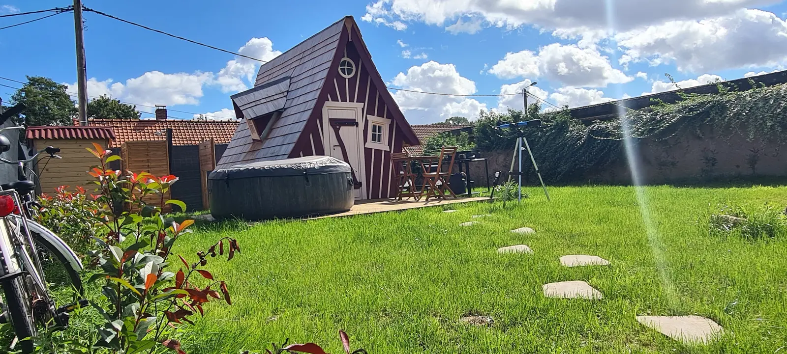 Maisonnette Féérique, cabane au sol à Ames