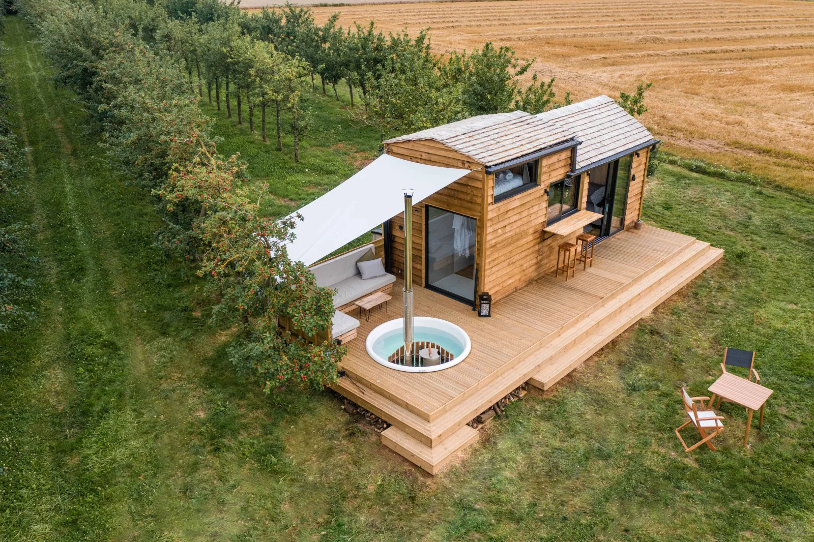 Sacrée Cabane, hébergement insolite à Sargé-lès-le-Mans
