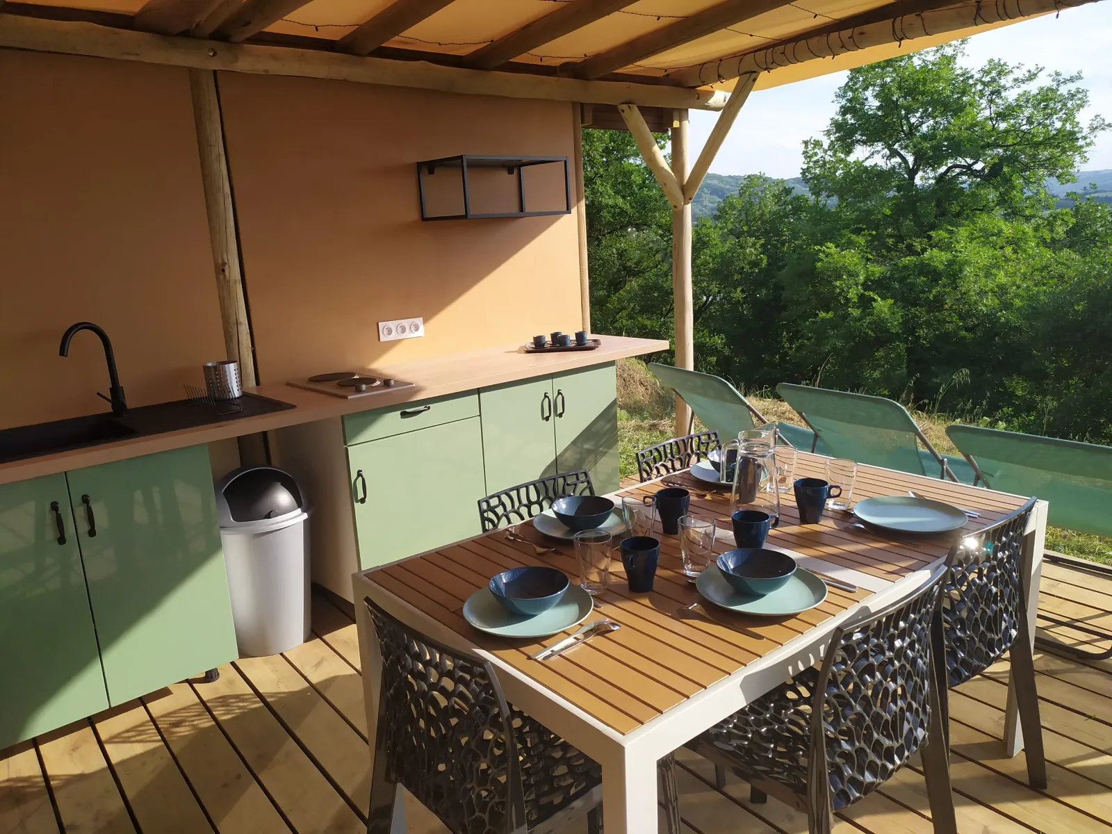 Savannah-Lodge à Albon, photo 5