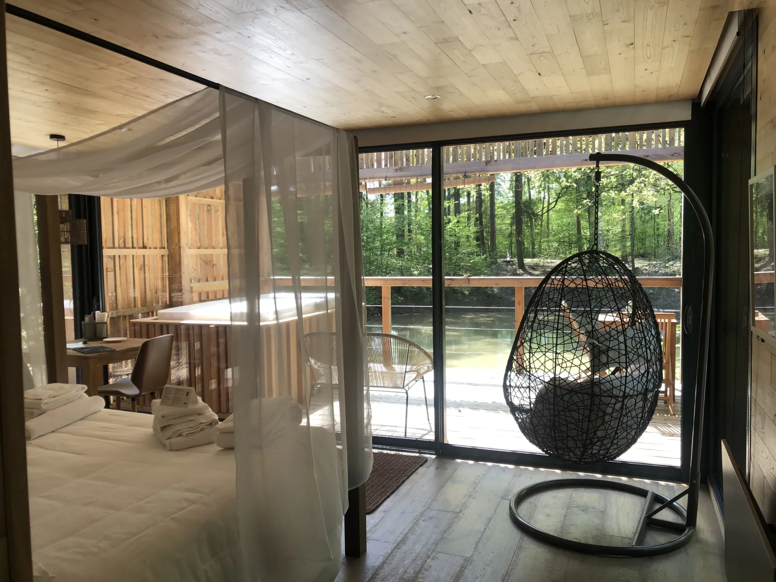 Suite Efflorescence, cabane sur pilotis à Esvres