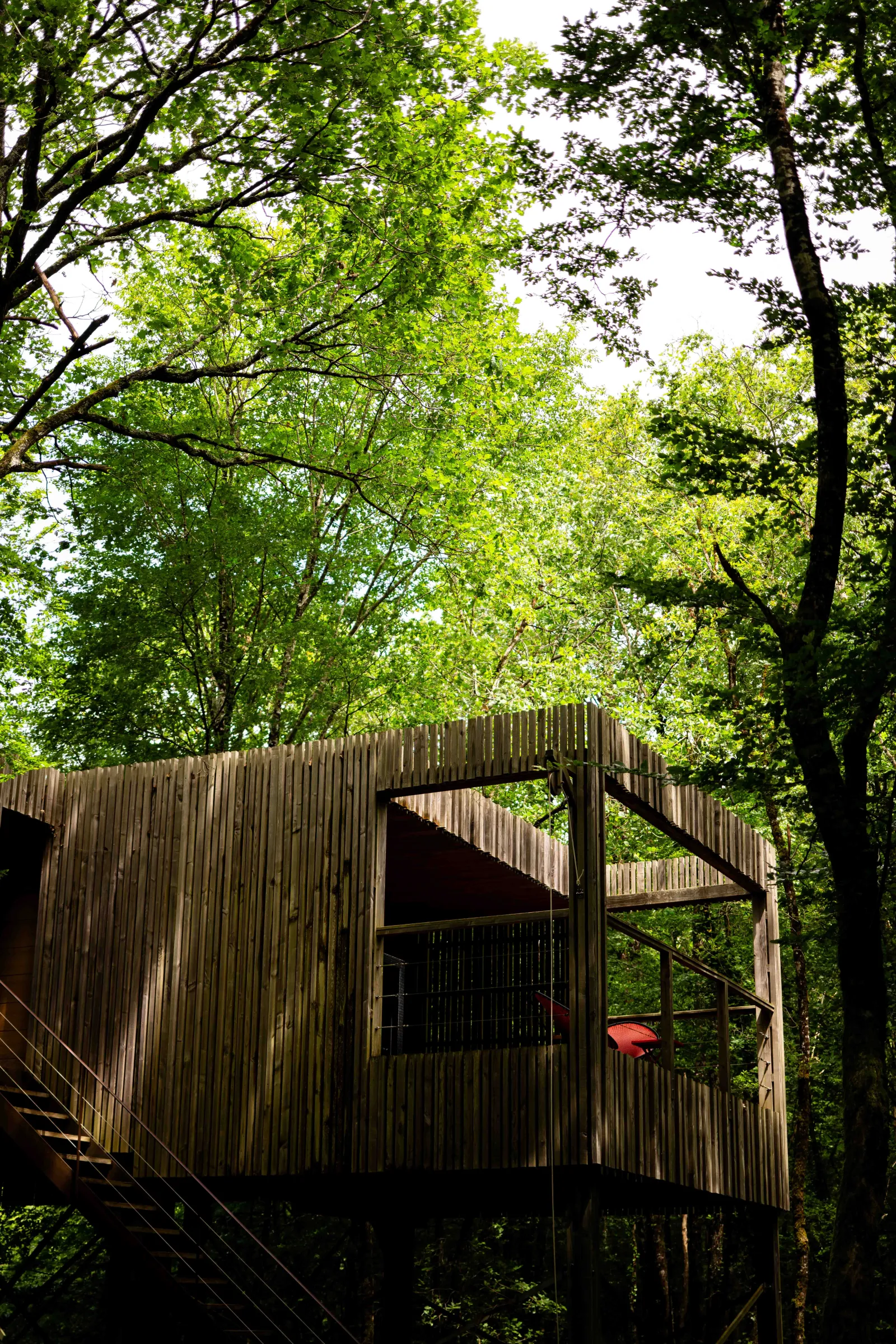 Suite JungOne, cabane sur pilotis à Esvres