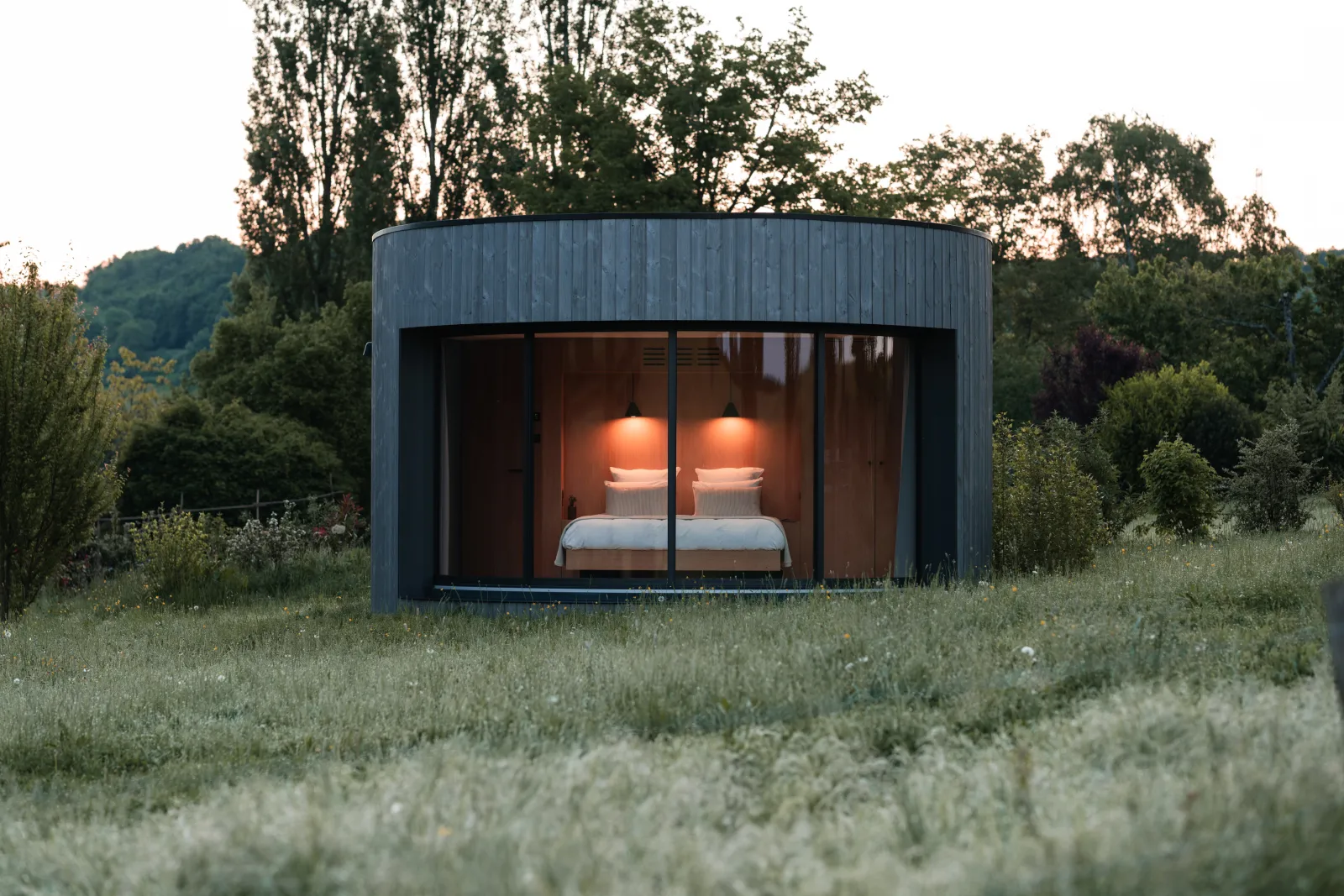 Suite prairie Tomette Singulière, cabane au sol à Château