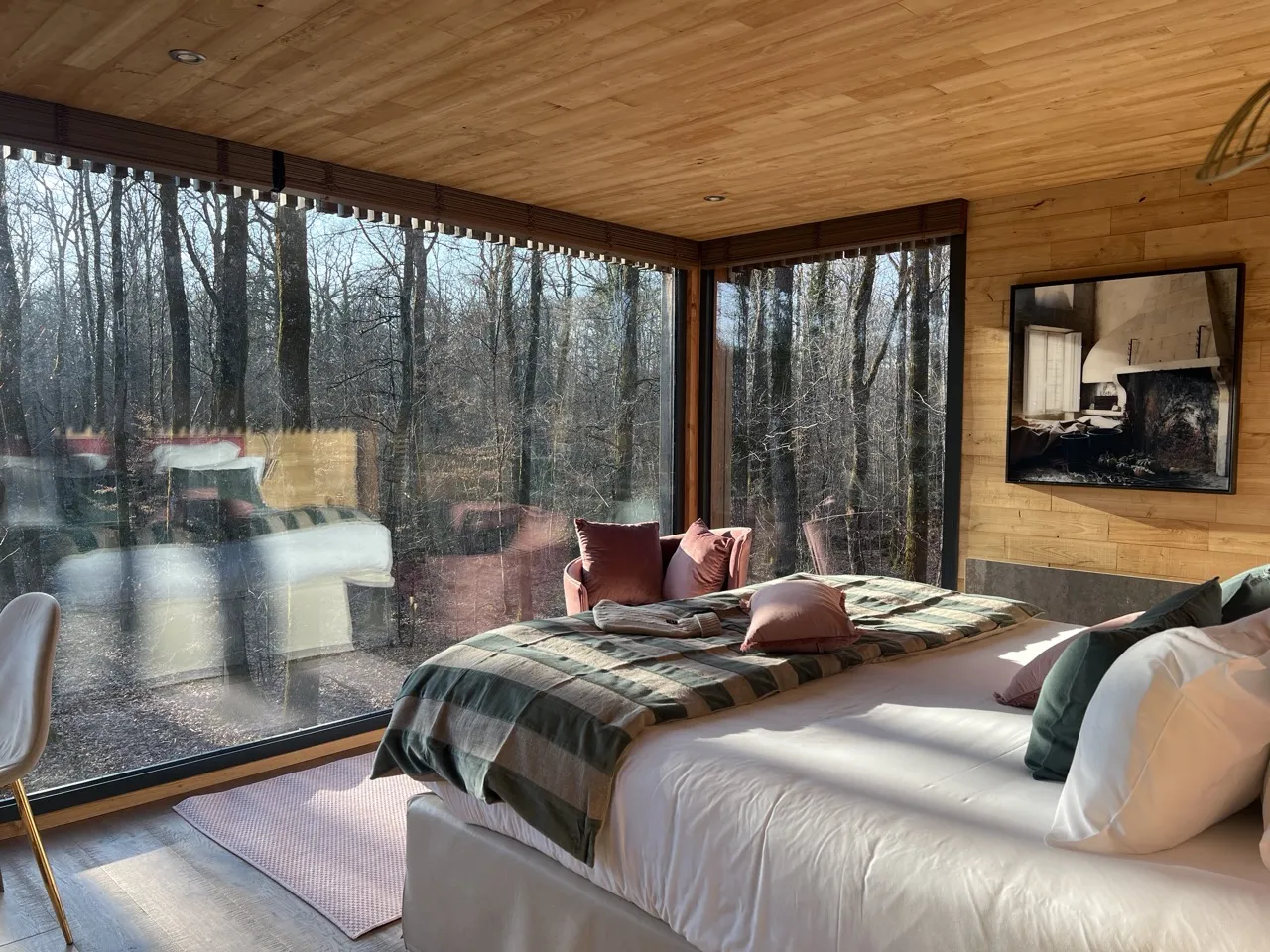 Suite Trianon, cabane sur pilotis à Esvres
