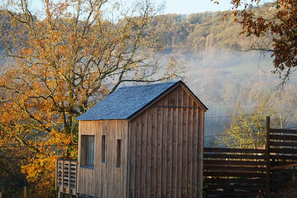 Tiny House À la Belle Écorce, hébergement insolite à Turenne
